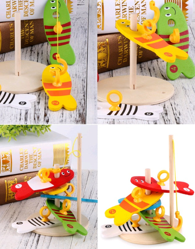 Discover the Joy of Learning with Our Wooden Fishing Learning Toy