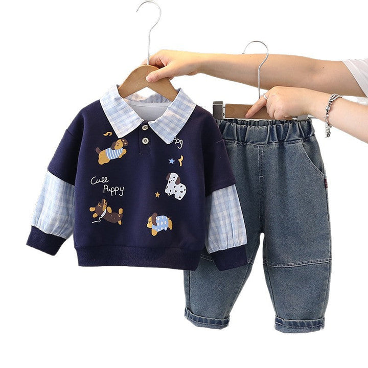 Stylish Comfort for Your Little Ones: Boys Autumn Suit Baby Clothes